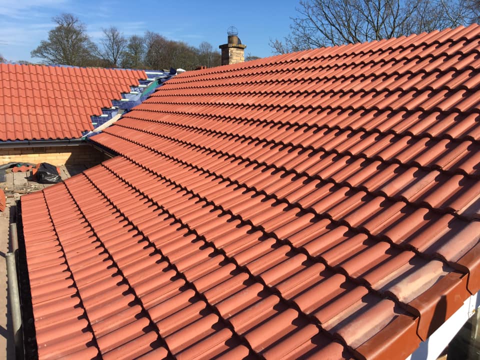Roofing project completed by SB Roofing Solutions
